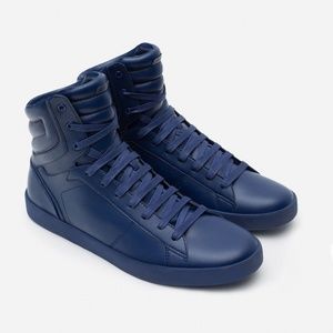 Zara high top sneakers